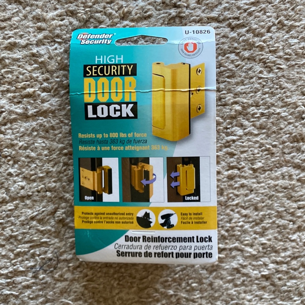 Unopened High Security Door Lock